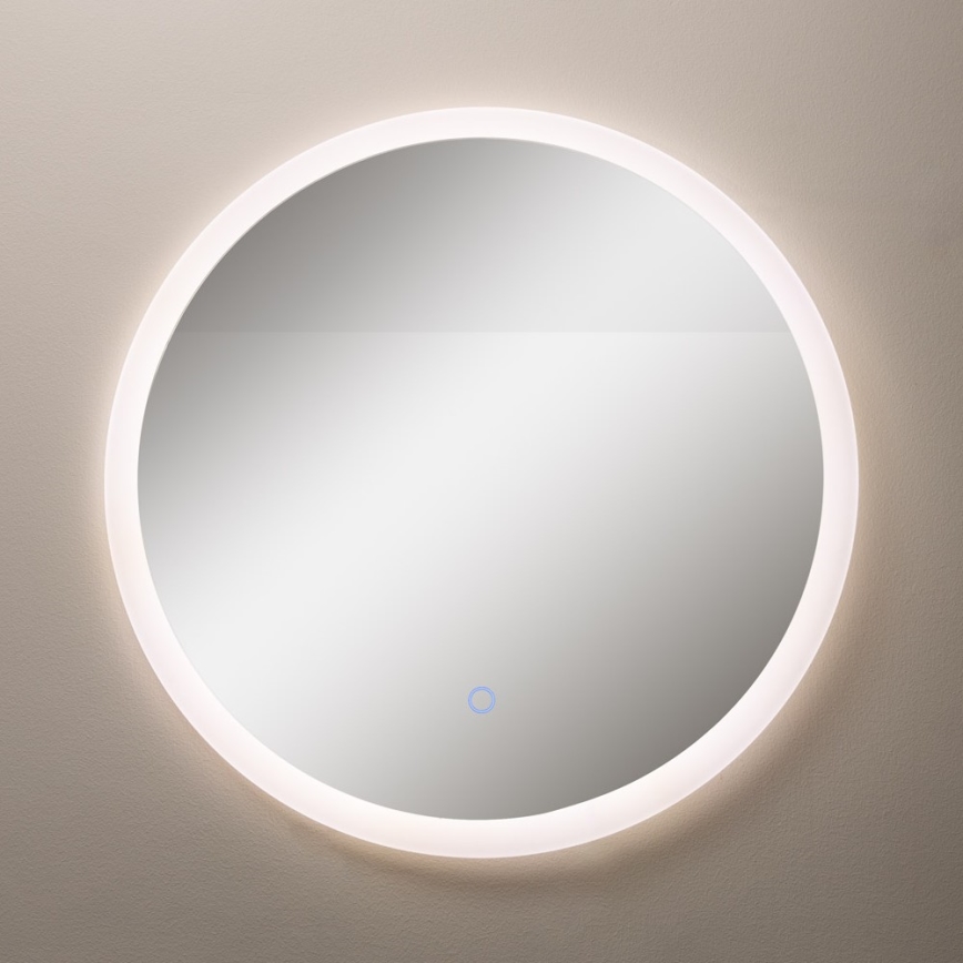 Zuma Line - LED Баня стена огледало с подсветка LED/24W/230V 3000/4000/6000K Ø 60 см IP44 бял