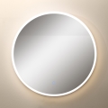 Zuma Line - LED Баня стена огледало с подсветка LED/24W/230V 3000/4000/6000K Ø 60 см IP44 бял/златист