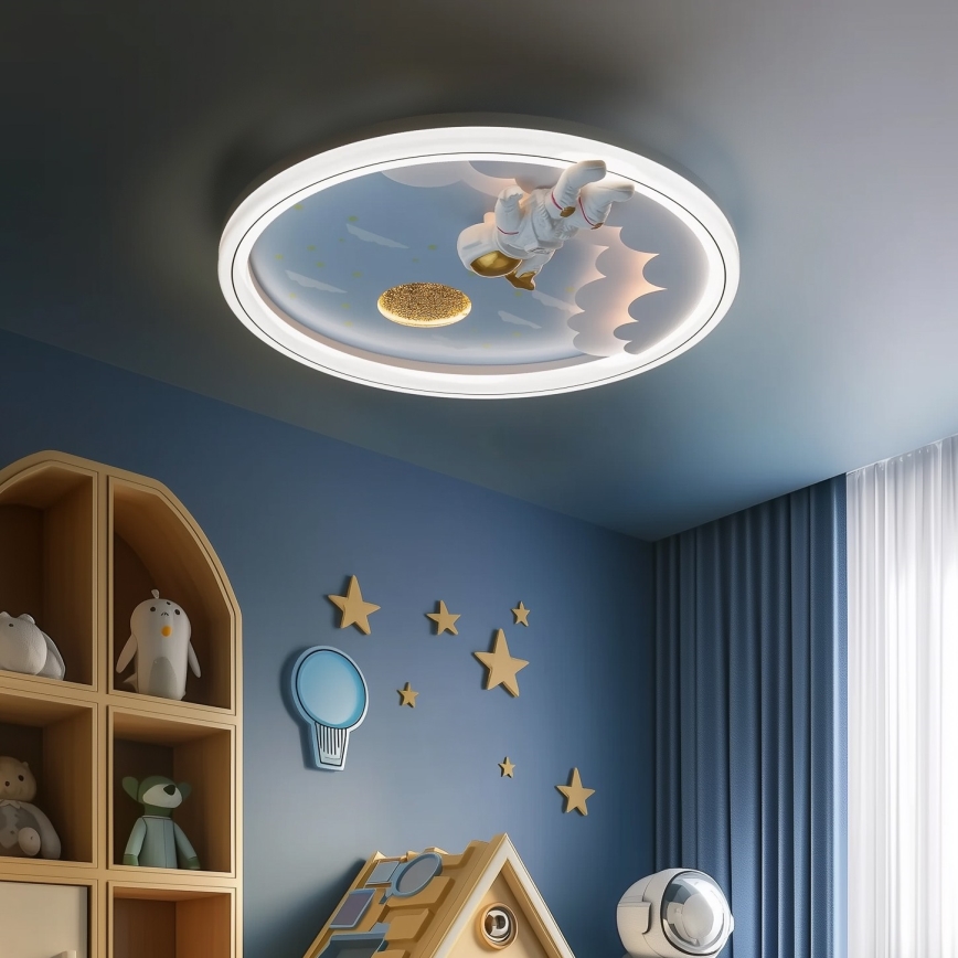 Zuma Line - LED Димируем dětské Плафон LED/42W/230V 3000/5700K astronaut
