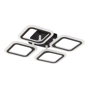 Zuma Line - LED Димируем плафон LED/30W/230V 3000-6000K черен + дистанционно управление