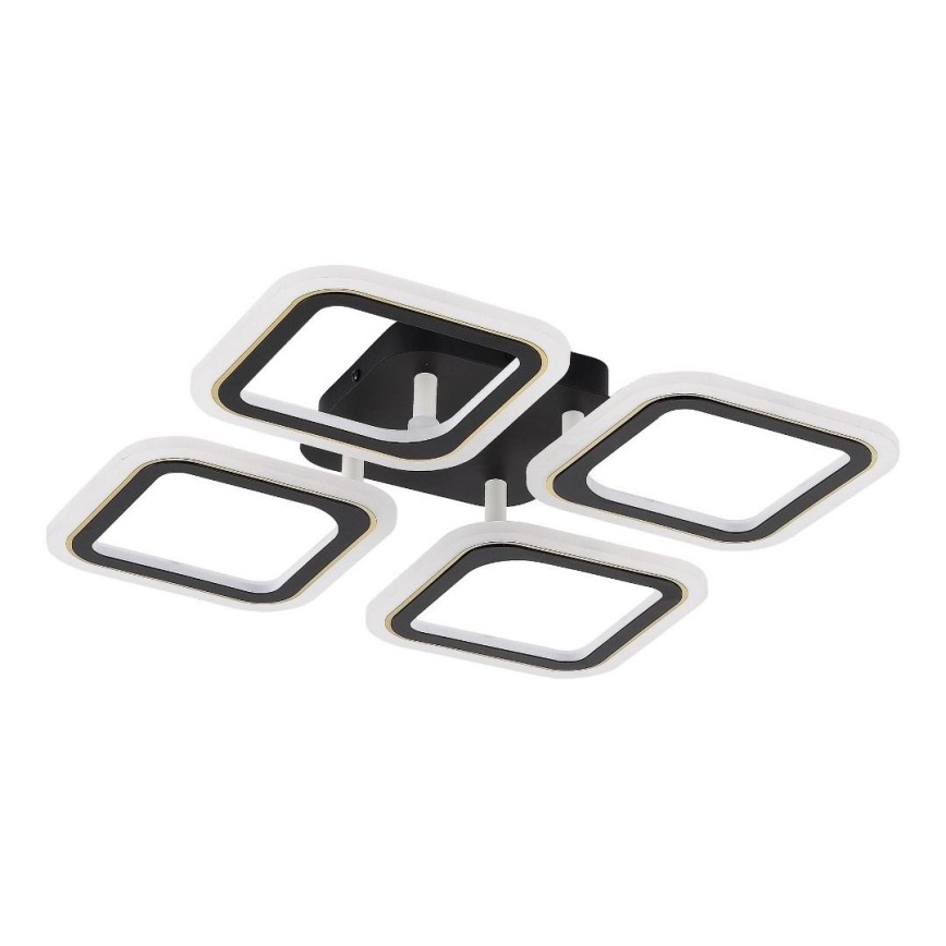 Zuma Line - LED Димируем плафон LED/30W/230V 3000-6000K черен + дистанционно управление