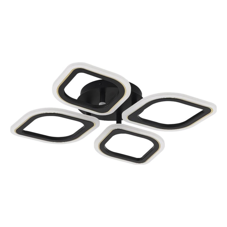 Zuma Line - LED Димируем плафон LED/30W/230V 3000-6000K черен + дистанционно управление