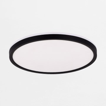 Zuma Line - LED Димируем плафон LED/38W/230V + LED/11W 3000/4000/5500K Ø 50 см черен