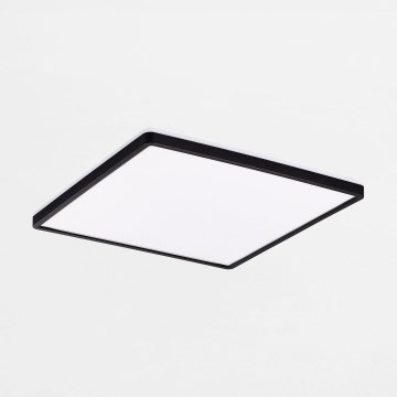 Zuma Line - LED Димируем плафон LED/38W/230V + LED/12W 3000/4000/5500K 40x40 см черен