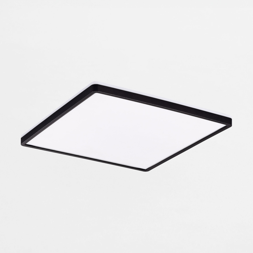 Zuma Line - LED Димируем плафон LED/38W/230V + LED/12W 3000/4000/5500K 40x40 см черен