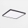 Zuma Line - LED Димируем плафон LED/38W/230V + LED/12W 3000/4000/5500K 40x40 см черен