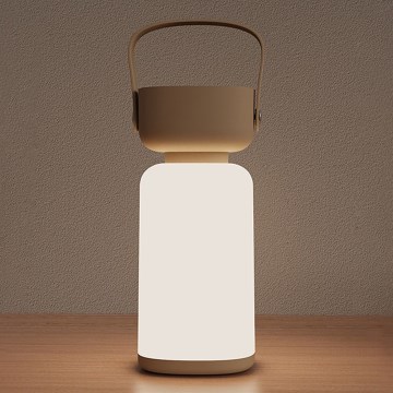 Zuma Line - LED Димируема акумулаторна настолна лампа LED/3W/1200 mAh 3000/4000/6500K IP44 кафяв