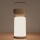 Zuma Line - LED Димируема акумулаторна настолна лампа LED/3W/1200 mAh 3000/4000/6500K IP44 кафяв