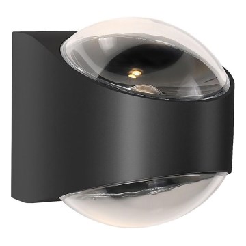 Zuma Line - LED Екстериорен аплик LED/12W/230V IP65 черен