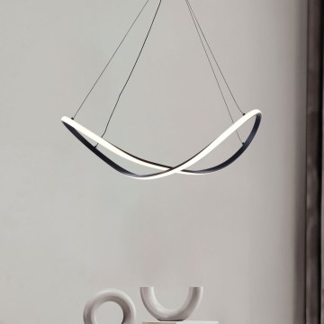 Zuma Line - LED Пендел LED/45W/230V 3000/4000/6000K черен