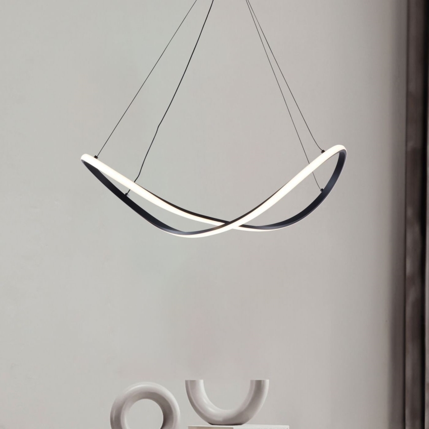 Zuma Line - LED Пендел LED/45W/230V 3000/4000/6000K черен