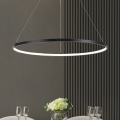 Zuma Line - LED полилей на кабел LED/36W/230V 3000/4000/6000K диаметър 80 cm черен