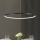 Zuma Line - LED полилей на кабел LED/36W/230V 3000/4000/6000K диаметър 80 cm черен