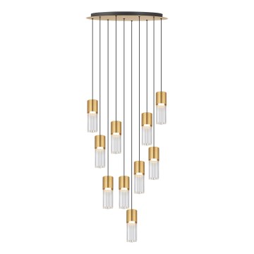 Zuma Line - LED полилей на кабел LED/50W/230V златист