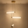 Zuma Line - LED полилей на кабел с възможност за димиране LED/64W/230V 2700-6500K златист + дистанционно управление