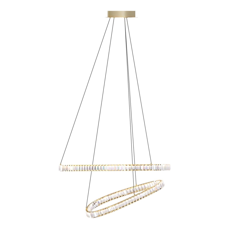 Zuma Line - LED регулируема кристална полилей на кабел LED/36W/230V 2700-6000K + дистанционно управление