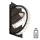 Zuma Line - LED регулируемо кристално стенна лампа LED/18W/230V 2700-6000K черен + дистанционно управление