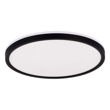 Zuma Line - LED RGBW Димируем плафон LED/32W/230V + LED/8W 3000-6000K черен + дистанционно управление