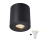 Zuma Line - LED RGBW димируемо точково осветително тяло за баня 1xGU10/4,8W/230V IP44 черно + дистанционно управление