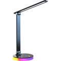 Zuma Line - LED RGBW регулируема настолна лампа LED/5W/230V 3000-6000K черна