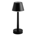 Zuma Line - LED RGBW регулируема презареждаема настолна лампа LED/0,7W/1300 mAh IP44 черна
