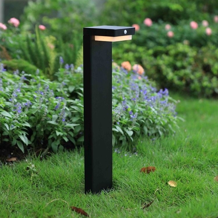 Zuma Line - LED соларна лампа с датчик за движение и здрач LED/4,5W/2000 mAh IP44 черна