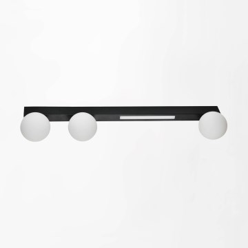 Zuma Line - LED стенен аплик 3xG9/40W/230V + LED/6W черен