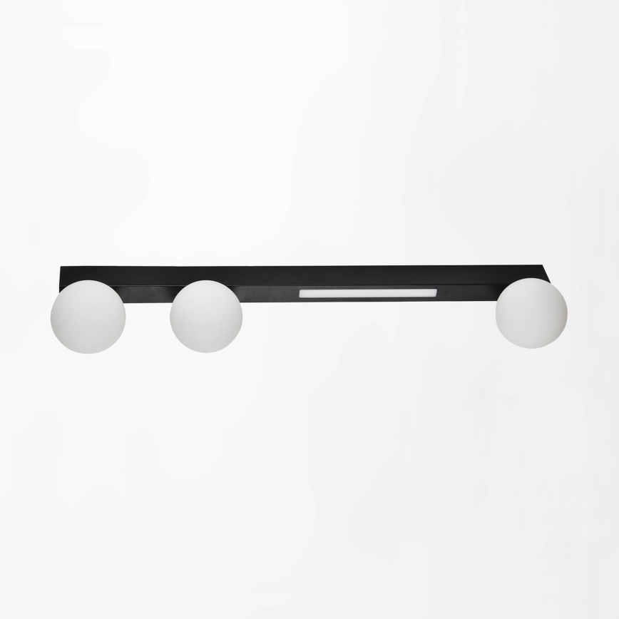 Zuma Line - LED стенен аплик 3xG9/40W/230V + LED/6W черен