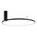 Zuma Line - LED таванен плафон LED/32W/230V 3000/4000/6000K Ø 60 см черен