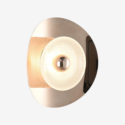 Zuma Line - LED Стенно осветително тяло LED/8W/230V розово злато
