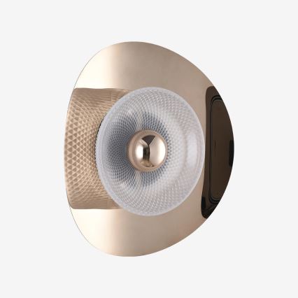 Zuma Line - LED Стенно осветително тяло LED/8W/230V розово злато