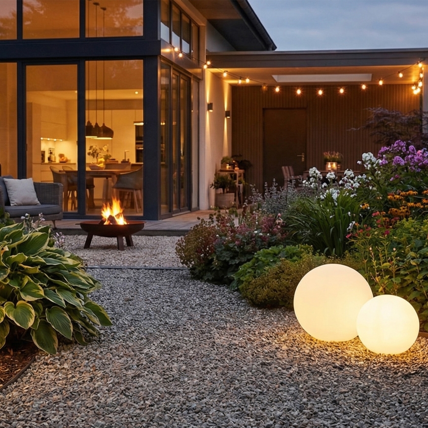 Zuma Line - Външна лампа 1xE27/10W/230V Ø 20 см IP44