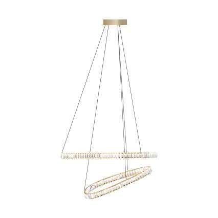 Zuma Line - LED регулируема кристална полилей на кабел LED/36W/230V 2700-6000K + дистанционно управление
