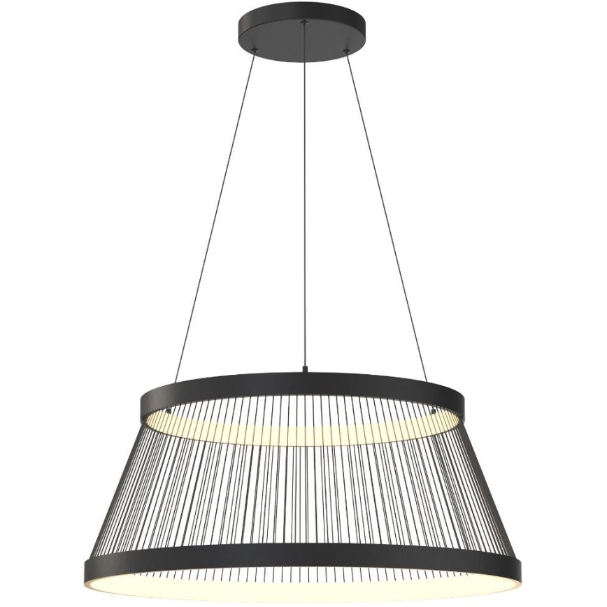 Zuma Line - LED Димируем пендел LED/53W/230V 2700-6000K черен + дистанционно управление