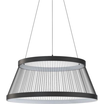 Zuma Line - LED Димируем пендел LED/53W/230V 2700-6000K черен + дистанционно управление