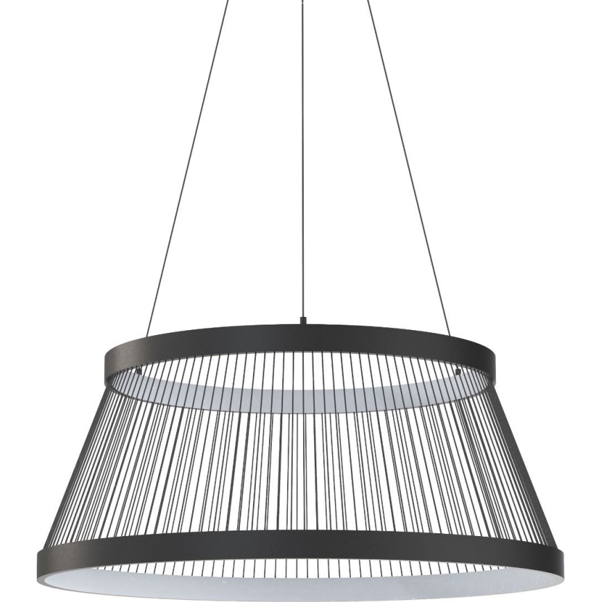 Zuma Line - LED Димируем пендел LED/53W/230V 2700-6000K черен + дистанционно управление