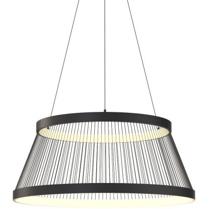 Zuma Line - LED Димируем пендел LED/53W/230V 2700-6000K черен + дистанционно управление