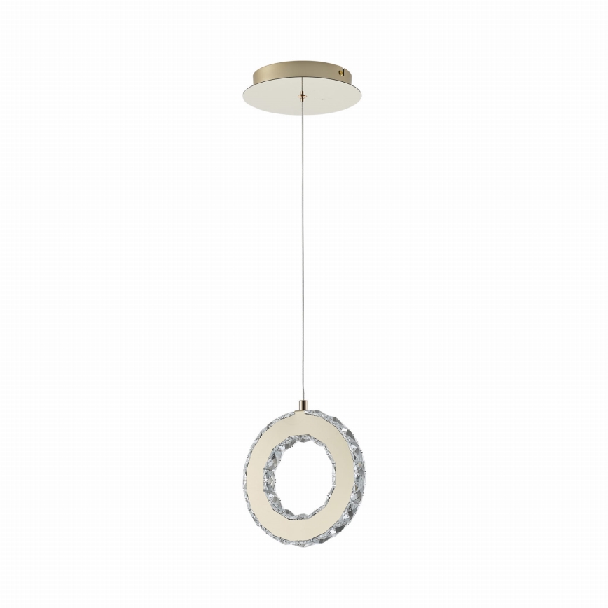 Zuma Line - LED полилей с възможност за димиране, окачен на кабел LED/10W/230V златист