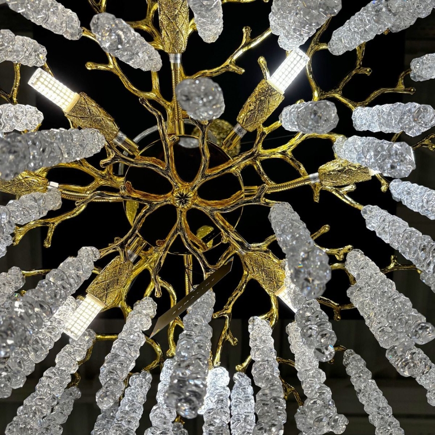 Zuma Line - Пендел 8xG9/3,5W/230V златист