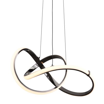 Zuma Line - LED регулируема люстра на кабел LED/44W/230V черен