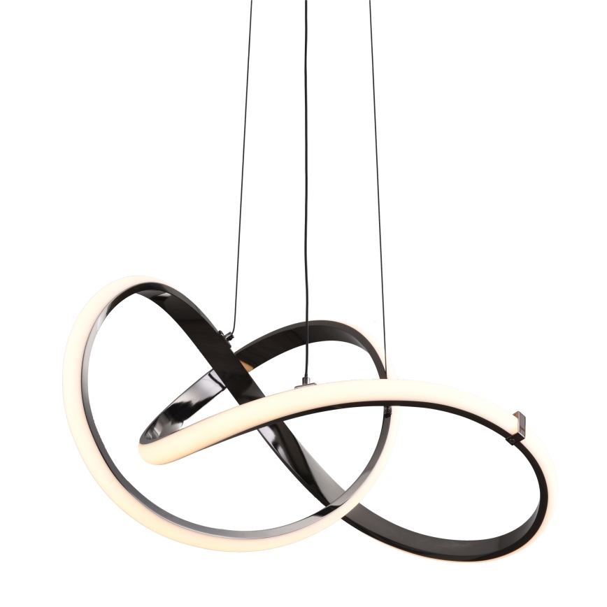 Zuma Line - LED регулируема люстра на кабел LED/44W/230V черен