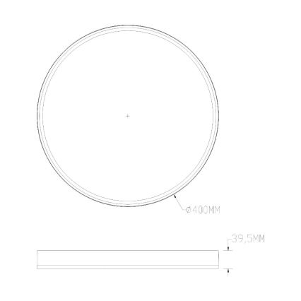 Zuma Line - LED RGBW регулируемо таванно осветително тяло LED/32W/230V + LED/8W 3000-6000K черно/златно + дистанционно управление