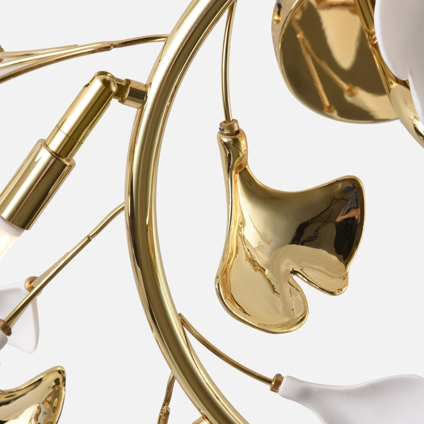 Zuma Line - Повърхностно монтиран полилей 6xG9/42W/230V Ø 70 см, златен