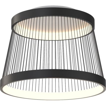 Zuma Line - LED Димируем плафон LED/32W/230V 2700-6000K черен + дистанционно управление