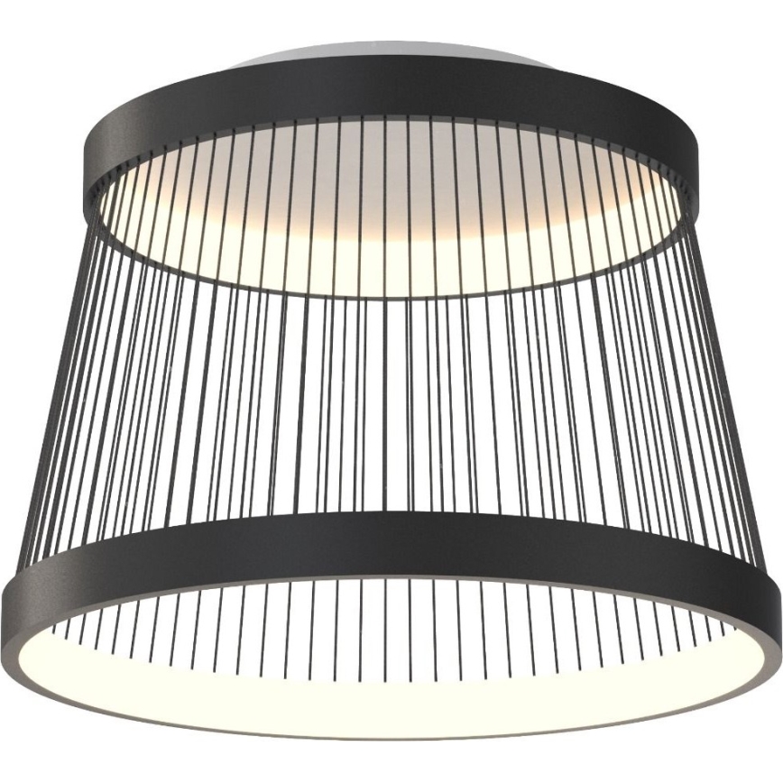 Zuma Line - LED Димируем плафон LED/32W/230V 2700-6000K черен + дистанционно управление