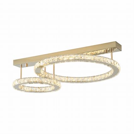 Zuma Line - Димируемо таванно LED осветително тяло LED/36W/230V златисто