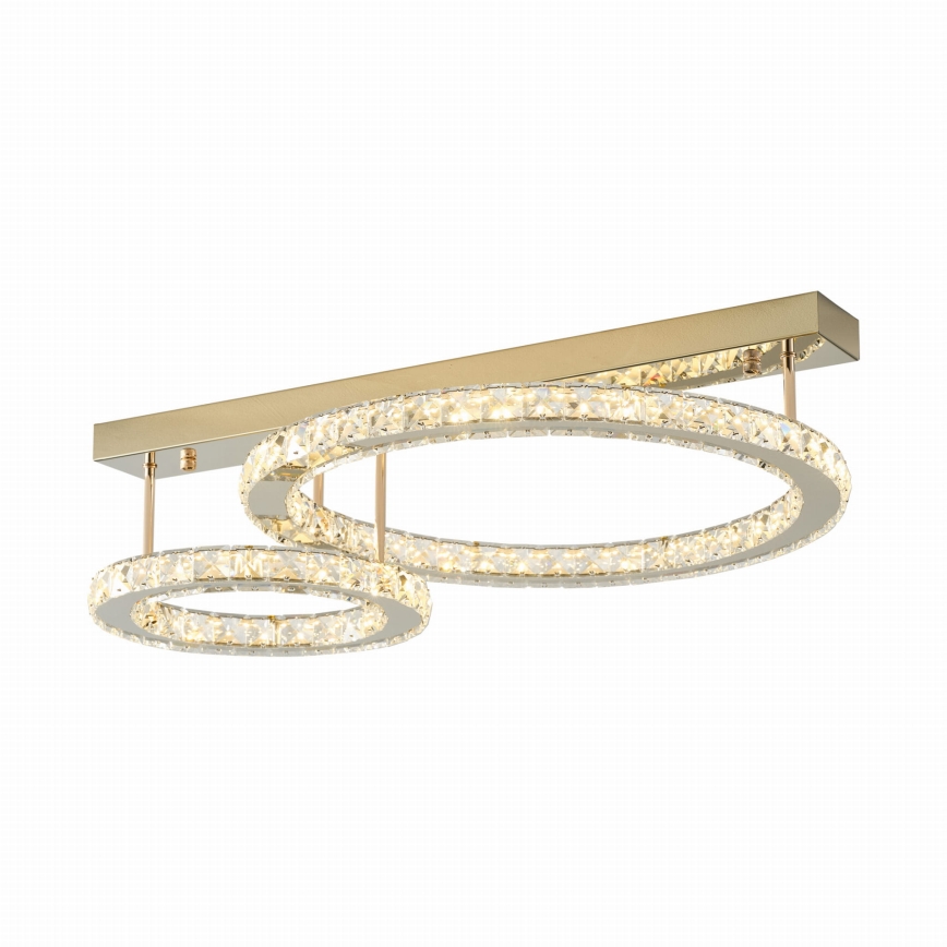 Zuma Line - Димируемо таванно LED осветително тяло LED/36W/230V златисто