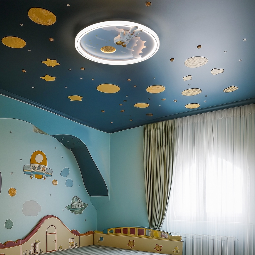Zuma Line - LED Димируем dětské Плафон LED/42W/230V 3000/5700K astronaut