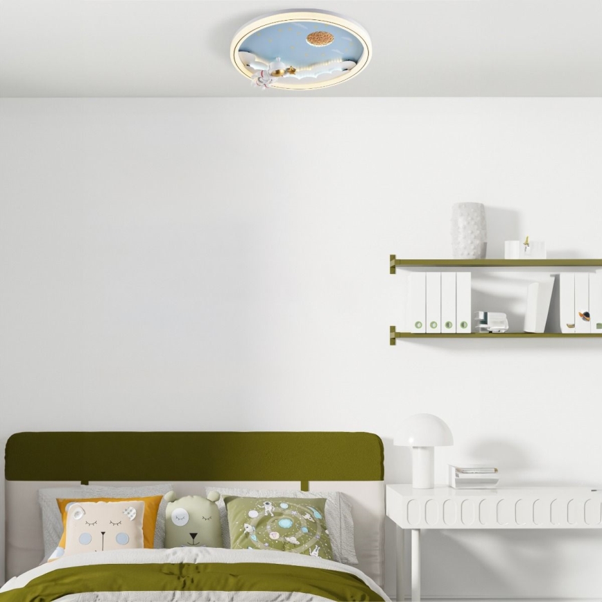 Zuma Line - LED Димируем dětské Плафон LED/42W/230V 3000/5700K astronaut