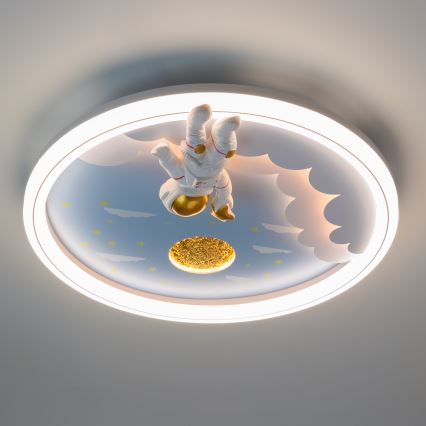 Zuma Line - LED Димируем dětské Плафон LED/42W/230V 3000/5700K astronaut